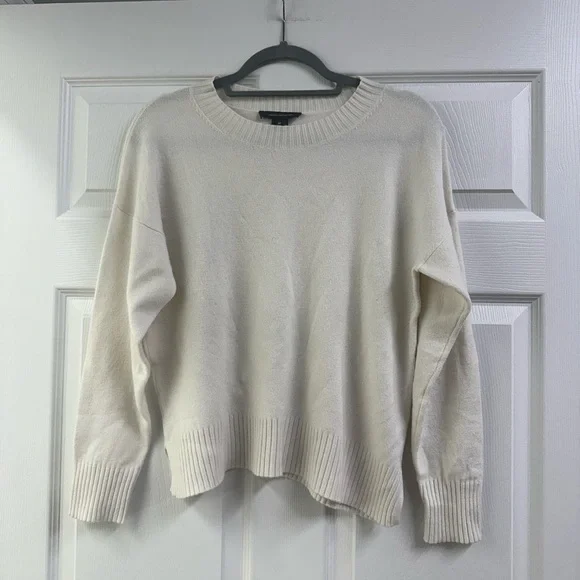 French Connection White Knit Sweater - Picture 1 of 5